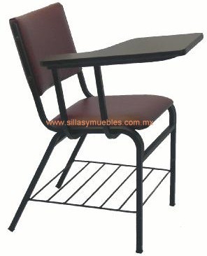 SILLA ESCOLAR CON PALETA, MODELO H